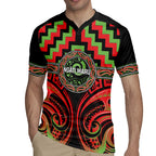 Aotearoa Ngati Maru Personalised Rugby Jersey Maori Iwi Poutama Puhoro Tattoo