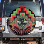Aotearoa Ngati Maru Spare Tire Cover Maori Iwi Poutama Puhoro Tattoo
