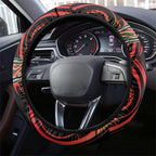 Aotearoa Ngati Maru Steering Wheel Cover Maori Iwi Poutama Puhoro Tattoo