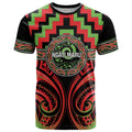 Aotearoa Ngati Maru Personalised T Shirt Maori Iwi Poutama Puhoro Tattoo