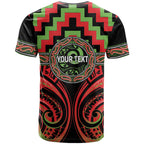Aotearoa Ngati Maru Personalised T Shirt Maori Iwi Poutama Puhoro Tattoo