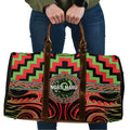 Aotearoa Ngati Maru Travel Bag Maori Iwi Poutama Puhoro Tattoo