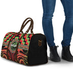 Aotearoa Ngati Maru Travel Bag Maori Iwi Poutama Puhoro Tattoo