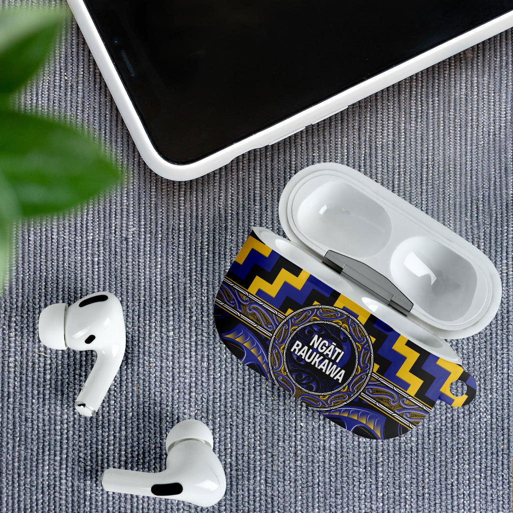 Aotearoa Ngati Raukawa AirPods Case Maori Iwi Poutama Puhoro Tattoo