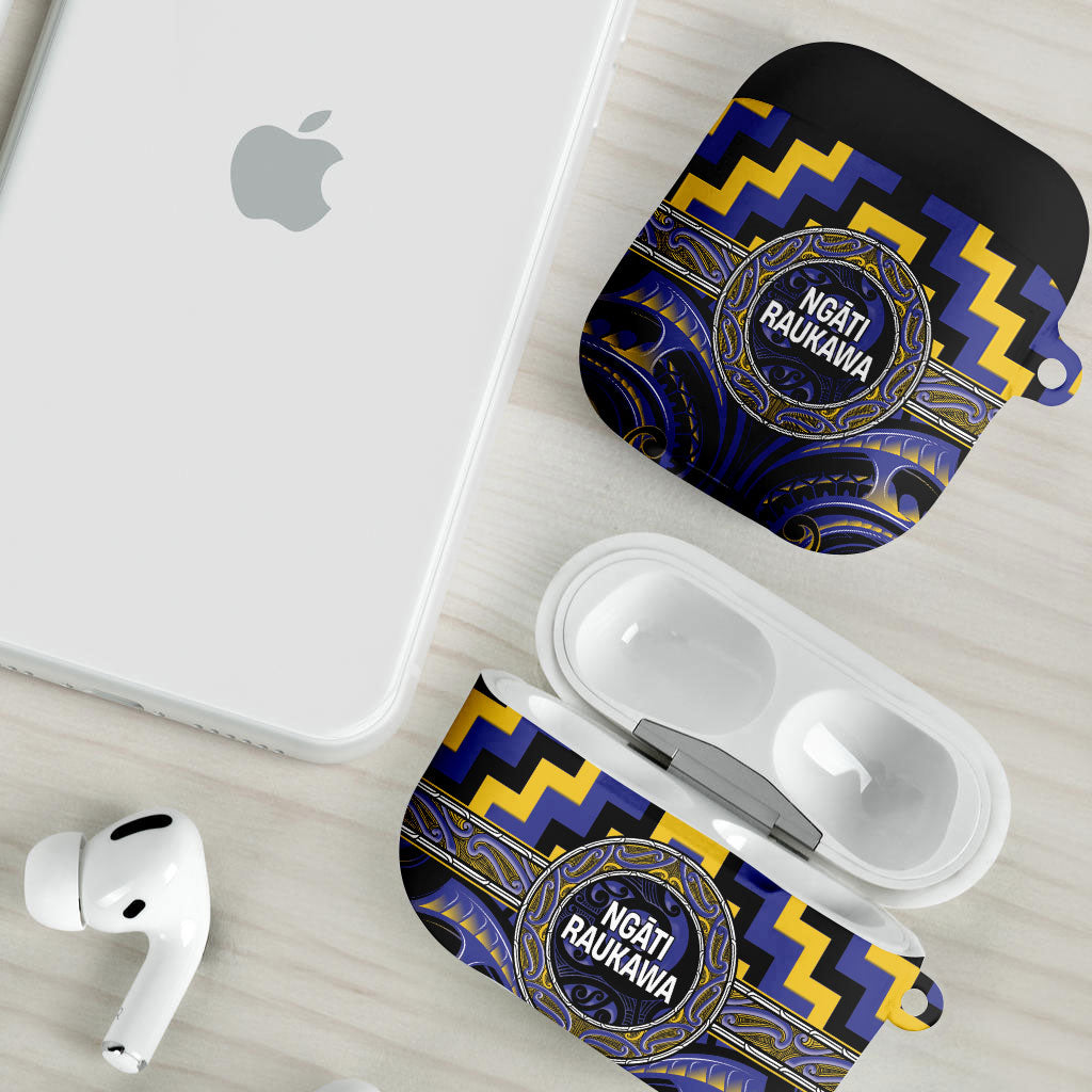 Aotearoa Ngati Raukawa AirPods Case Maori Iwi Poutama Puhoro Tattoo