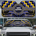 Aotearoa Ngati Raukawa Auto Sun Shade Maori Iwi Poutama Puhoro Tattoo
