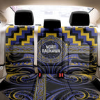 Aotearoa Ngati Raukawa Back Car Seat Cover Maori Iwi Poutama Puhoro Tattoo