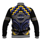 Aotearoa Ngati Raukawa Personalised Baseball Jacket Maori Iwi Poutama Puhoro Tattoo