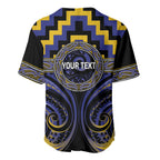 Aotearoa Ngati Raukawa Personalised Baseball Jersey Maori Iwi Poutama Puhoro Tattoo