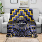 Aotearoa Ngati Raukawa Blanket Maori Iwi Poutama Puhoro Tattoo