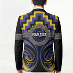 Aotearoa Ngati Raukawa Personalised Blazer Maori Iwi Poutama Puhoro Tattoo