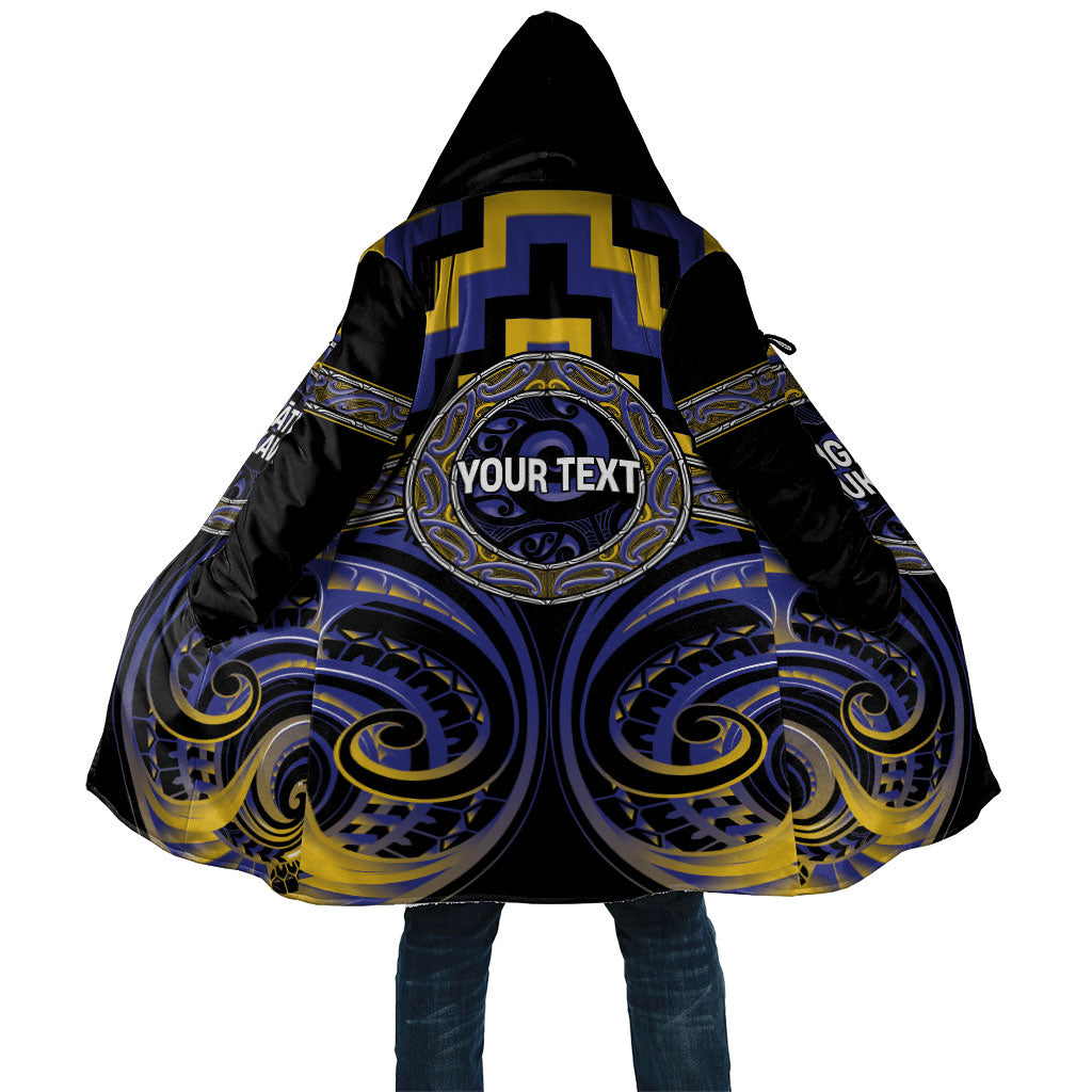 Aotearoa Ngati Raukawa Personalised Cloak Maori Iwi Poutama Puhoro Tattoo