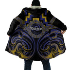 Aotearoa Ngati Raukawa Personalised Cloak Maori Iwi Poutama Puhoro Tattoo
