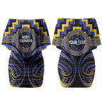Aotearoa Ngati Raukawa Personalised Couples Matching Off Shoulder Short Dress and Hawaiian Shirt Maori Iwi Poutama Puhoro Tattoo
