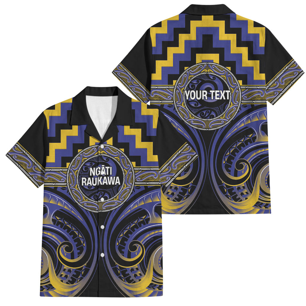 Aotearoa Ngati Raukawa Personalised Family Matching Off Shoulder Maxi Dress and Hawaiian Shirt Maori Iwi Poutama Puhoro Tattoo