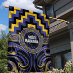 Aotearoa Ngati Raukawa Garden Flag Maori Iwi Poutama Puhoro Tattoo
