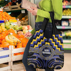 Aotearoa Ngati Raukawa Grocery Bag Maori Iwi Poutama Puhoro Tattoo