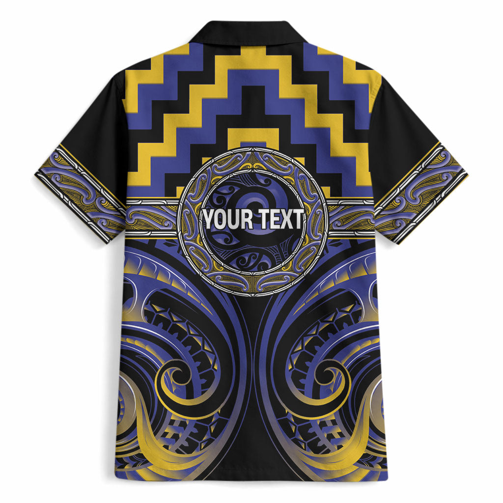 Aotearoa Ngati Raukawa Personalised Hawaiian Shirt Maori Iwi Poutama Puhoro Tattoo