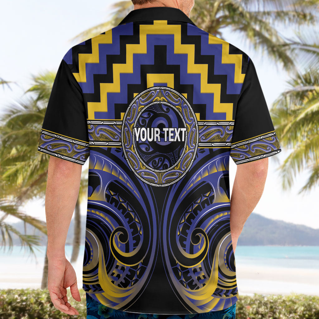 Aotearoa Ngati Raukawa Personalised Hawaiian Shirt Maori Iwi Poutama Puhoro Tattoo