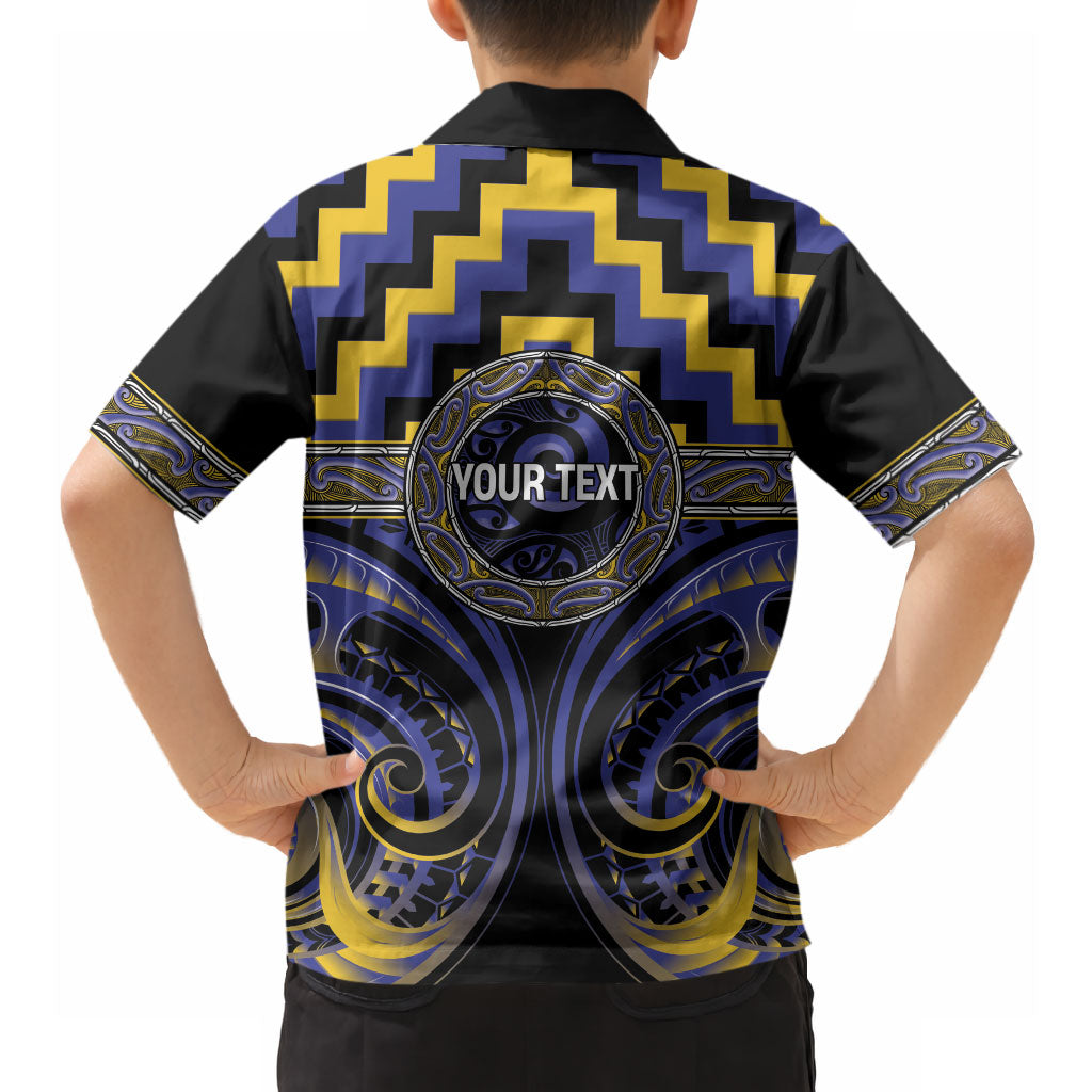 Aotearoa Ngati Raukawa Personalised Hawaiian Shirt Maori Iwi Poutama Puhoro Tattoo