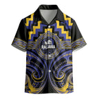 Aotearoa Ngati Raukawa Personalised Kid Hawaiian Shirt Maori Iwi Poutama Puhoro Tattoo