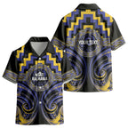 Aotearoa Ngati Raukawa Personalised Kid Hawaiian Shirt Maori Iwi Poutama Puhoro Tattoo