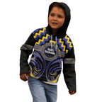 Aotearoa Ngati Raukawa Personalised Kid Hoodie Maori Iwi Poutama Puhoro Tattoo