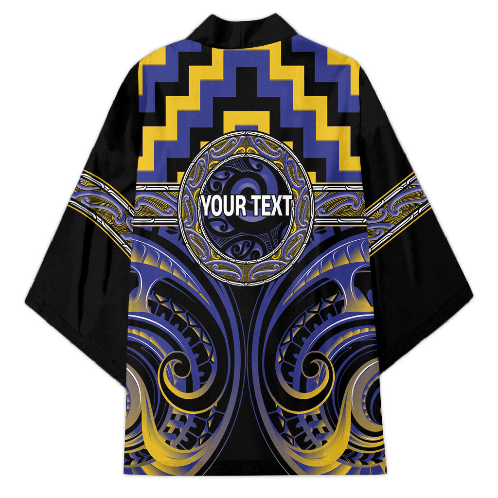 Aotearoa Ngati Raukawa Personalised Kimono Maori Iwi Poutama Puhoro Tattoo