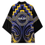 Aotearoa Ngati Raukawa Personalised Kimono Maori Iwi Poutama Puhoro Tattoo