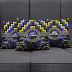 Aotearoa Ngati Raukawa Pillow Cover Maori Iwi Poutama Puhoro Tattoo