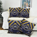 Aotearoa Ngati Raukawa Pillow Cover Maori Iwi Poutama Puhoro Tattoo