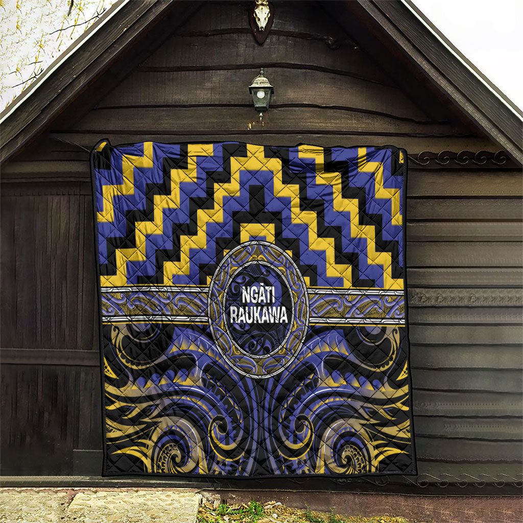 Aotearoa Ngati Raukawa Quilt Maori Iwi Poutama Puhoro Tattoo
