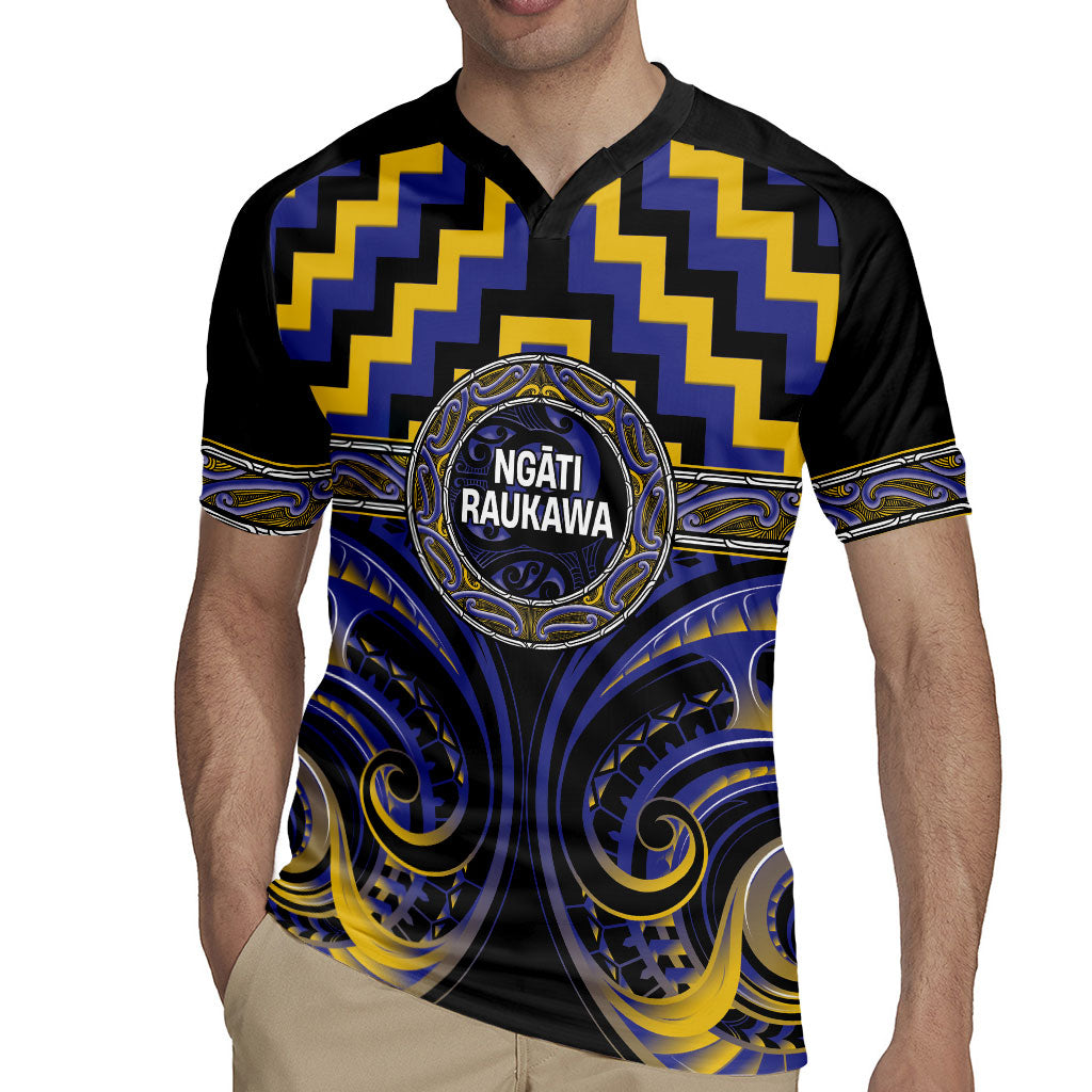 Aotearoa Ngati Raukawa Personalised Rugby Jersey Maori Iwi Poutama Puhoro Tattoo
