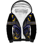 Aotearoa Ngati Raukawa Personalised Sherpa Hoodie Maori Iwi Poutama Puhoro Tattoo
