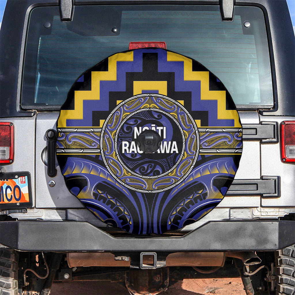 Aotearoa Ngati Raukawa Spare Tire Cover Maori Iwi Poutama Puhoro Tattoo