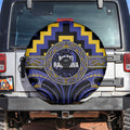 Aotearoa Ngati Raukawa Spare Tire Cover Maori Iwi Poutama Puhoro Tattoo