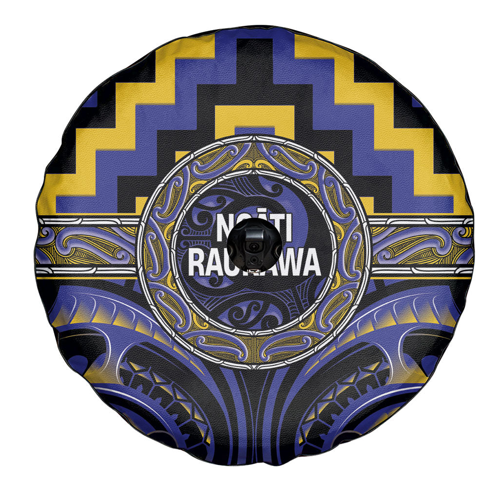 Aotearoa Ngati Raukawa Spare Tire Cover Maori Iwi Poutama Puhoro Tattoo