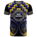 Aotearoa Ngati Raukawa Personalised T Shirt Maori Iwi Poutama Puhoro Tattoo