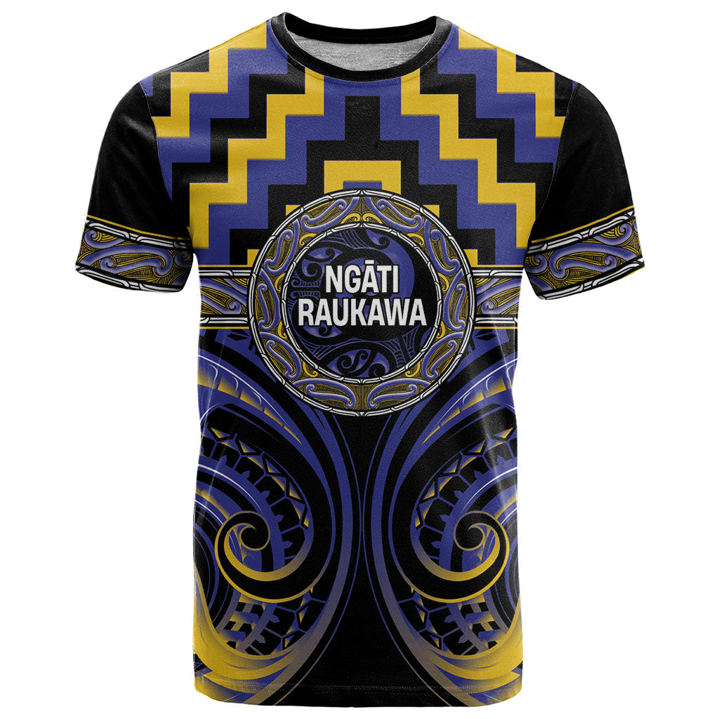 Aotearoa Ngati Raukawa Personalised T Shirt Maori Iwi Poutama Puhoro Tattoo
