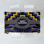 Aotearoa Ngati Raukawa Tablecloth Maori Iwi Poutama Puhoro Tattoo