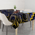 Aotearoa Ngati Raukawa Tablecloth Maori Iwi Poutama Puhoro Tattoo