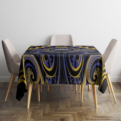 Aotearoa Ngati Raukawa Tablecloth Maori Iwi Poutama Puhoro Tattoo