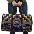 Aotearoa Ngati Raukawa Travel Bag Maori Iwi Poutama Puhoro Tattoo