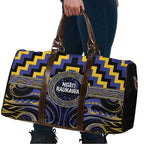 Aotearoa Ngati Raukawa Travel Bag Maori Iwi Poutama Puhoro Tattoo