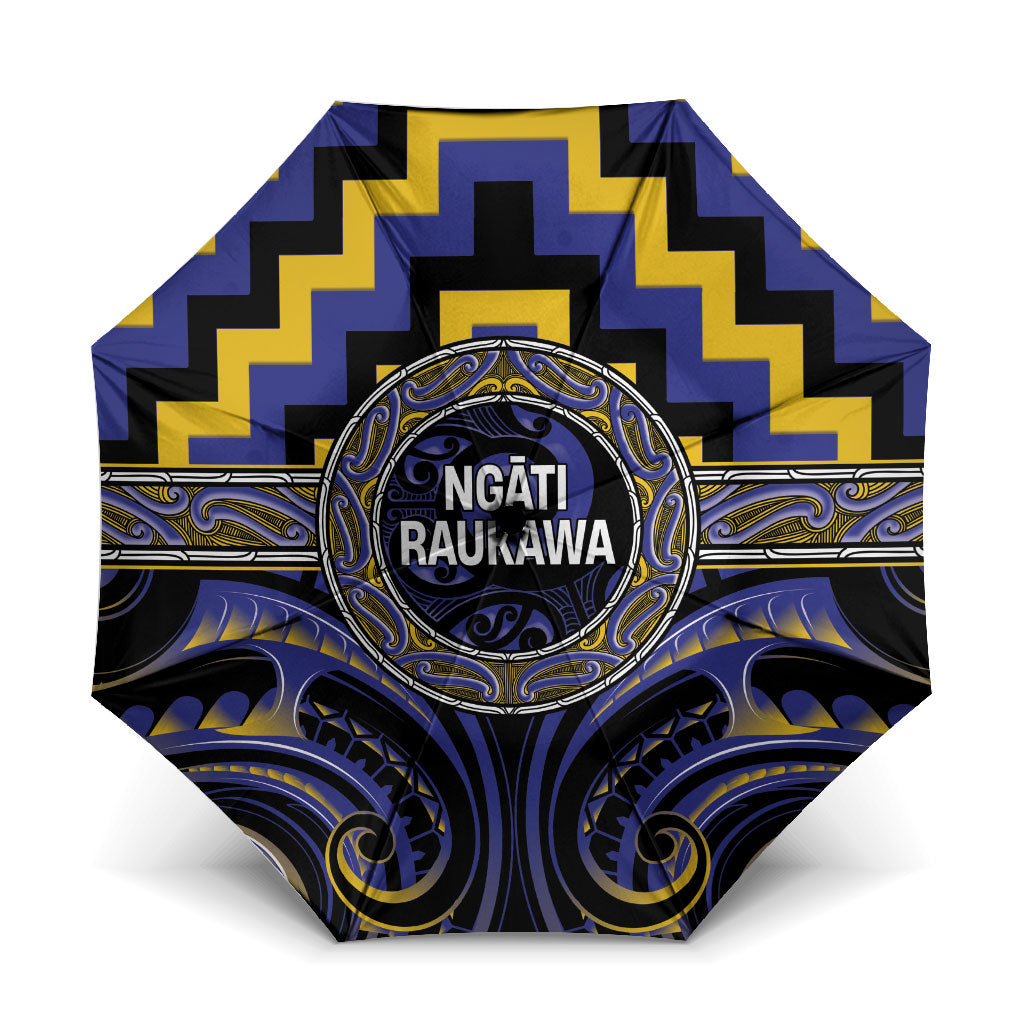 Aotearoa Ngati Raukawa Umbrella Maori Iwi Poutama Puhoro Tattoo