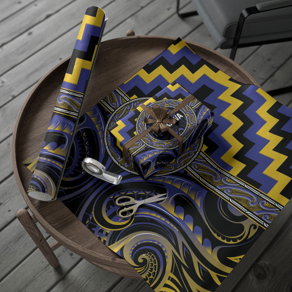 Aotearoa Ngati Raukawa Wrapping Paper Maori Iwi Poutama Puhoro Tattoo