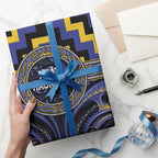 Aotearoa Ngati Raukawa Wrapping Paper Maori Iwi Poutama Puhoro Tattoo