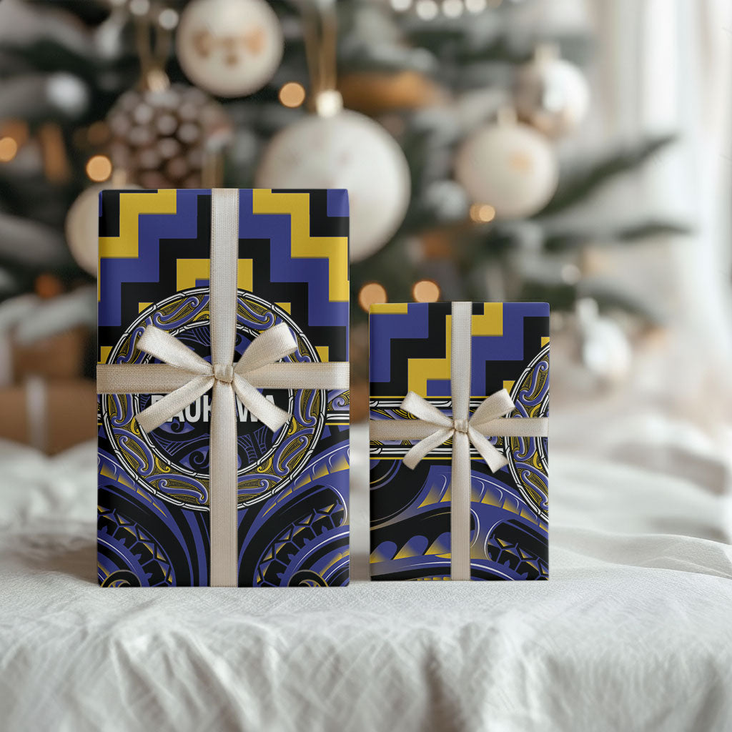 Aotearoa Ngati Raukawa Wrapping Paper Maori Iwi Poutama Puhoro Tattoo