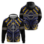 Aotearoa Ngati Raukawa Personalised Zip Hoodie Maori Iwi Poutama Puhoro Tattoo