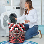 Aotearoa Ngati Toa Laundry Basket Maori Iwi Poutama Puhoro Tattoo